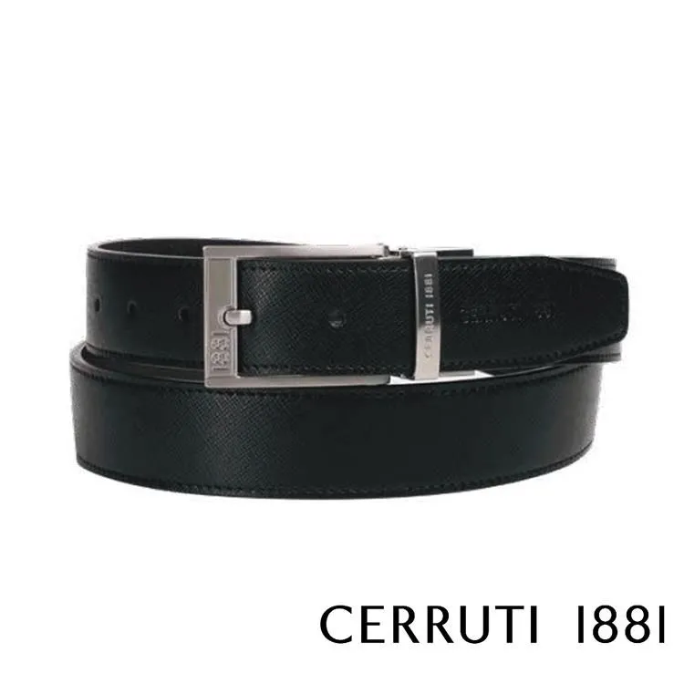 【Cerruti 1881】頂級義大利小牛皮皮帶(黑色 CECU06070M) 歷史價格詳細信息