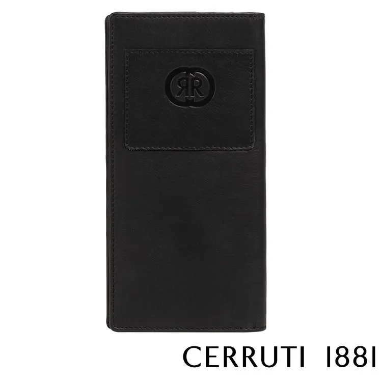 【Cerruti 1881】頂級義大利小牛皮12卡長夾 KLAUS系列(黑色 CEPU05541M) 歷史價格詳細信息