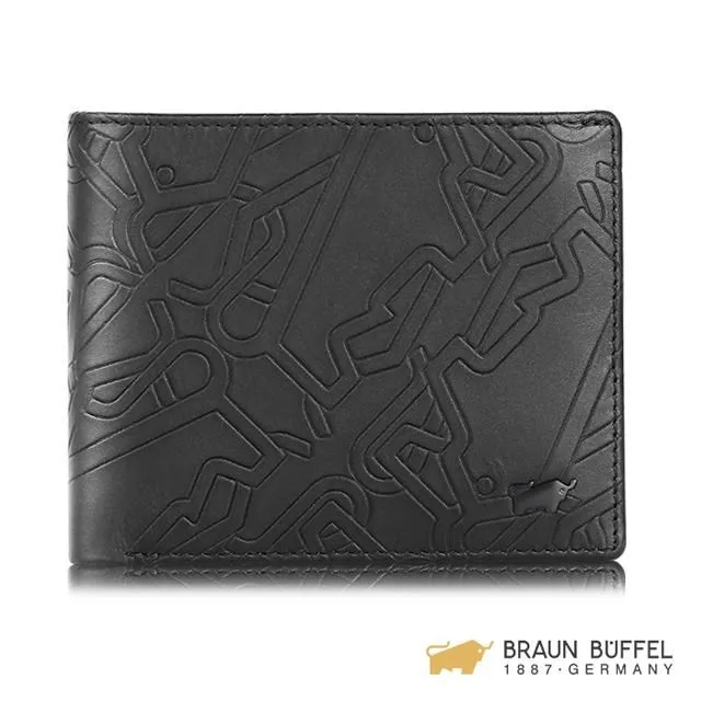 BRAUN BUFFEL NEIL-A 尼爾-A系列10卡短夾 - 黑色 BF377-314-BK 歷史價格詳細信息
