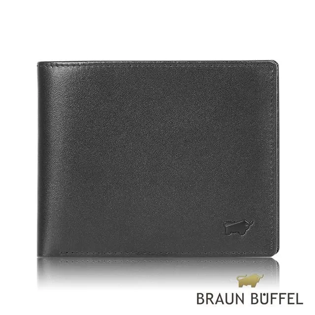 BRAUN BUFFEL 小金牛 RENOIR 雷諾瓦系列直立短夾 - 黑色 BF395-307-BK 歷史價格詳細信息