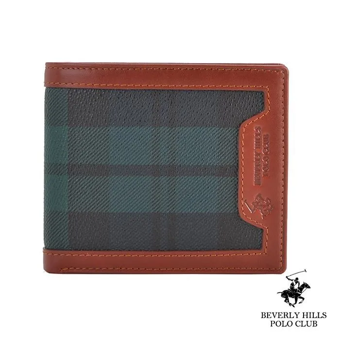 B.H. POLO 比華利保羅 直式透明窗短夾 -綠格 BH-2065 歷史價格詳細信息