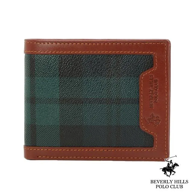 B.H. POLO 比華利保羅 直式透明窗短夾 -綠格 BH-2065 歷史價格詳細信息