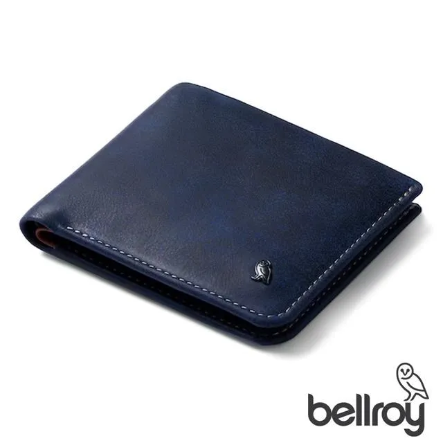 Bellroy Hide & Seek Lo 系列真皮橫式零錢短夾 - 海洋藍 歷史價格詳細信息
