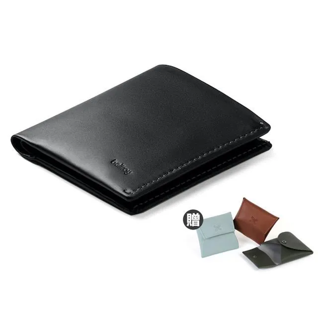 Bellroy Note Sleeve 系列真皮直式零錢短夾 - 沉穩黑 歷史價格詳細信息