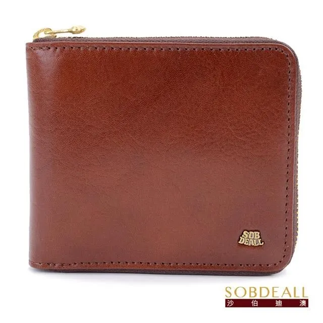 SOBDEALL 沙伯迪澳 真皮15卡雙拉鍊女用長夾 20501016402 歷史價格詳細信息