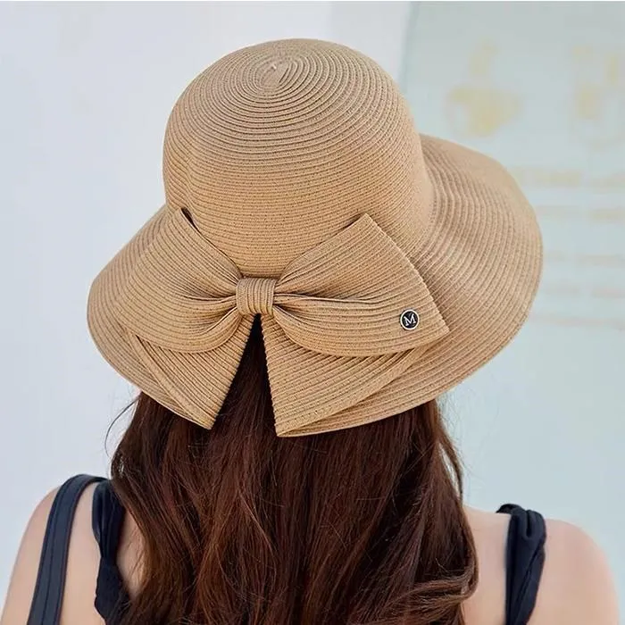 草帽漁夫帽-蝴蝶結開叉可摺疊百搭女帽子2色73vq22[獨家進口][米蘭精品] 歷史價格詳細信息