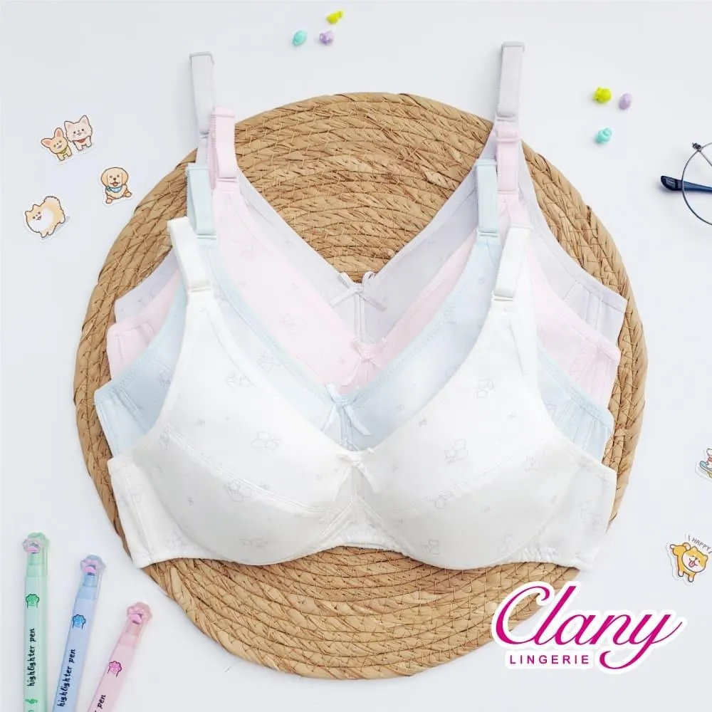 可蘭霓Clany 涼感透氣無鋼圈A-C內衣 少女內衣 成長型內衣 (3件組 隨機出貨) 歷史價格詳細信息