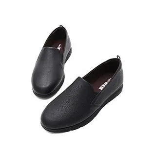 W&M 質感絨布 尖頭中粗跟鞋 女鞋-黑(另有藍) 歷史價格詳細信息