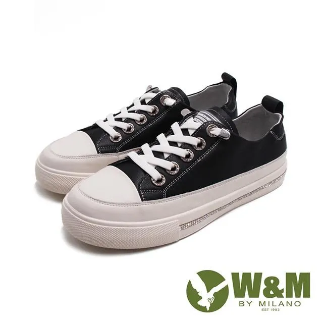 W&M(女)免綁帶彩色線條休閒鞋 女鞋-白色 歷史價格詳細信息