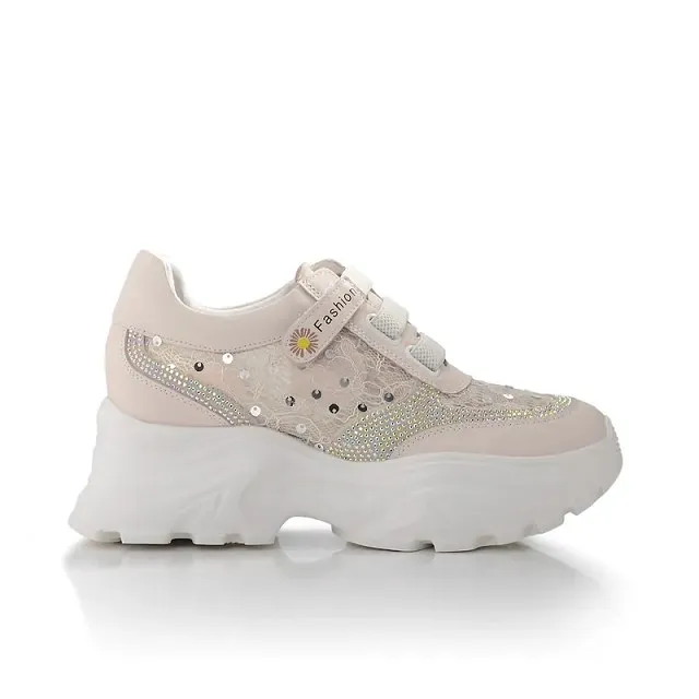 Keeley Ann 耀眼奪目 雅緻方型鑽飾尖頭跟鞋(0352585) 歷史價格詳細信息