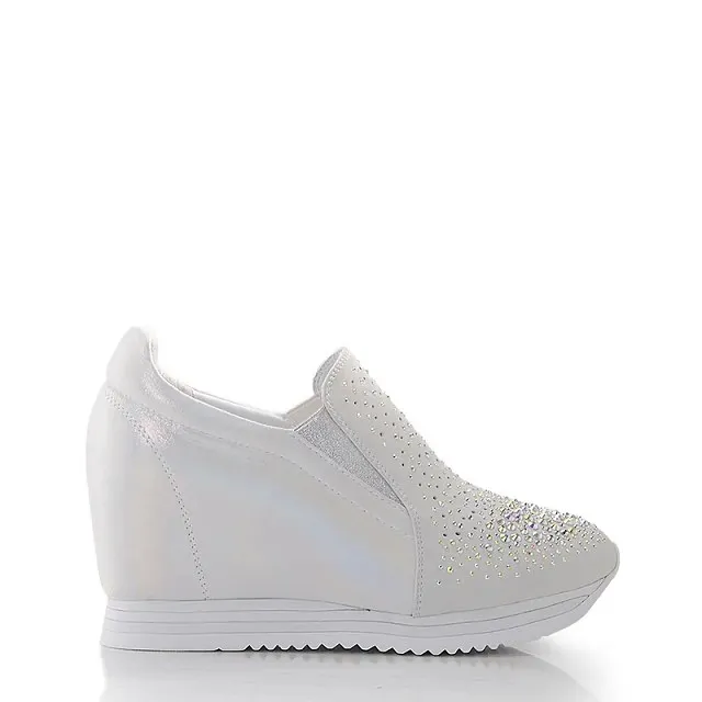 Keeley Ann水鑽方釦飛織休閒鞋(黑色476787410) 歷史價格詳細信息