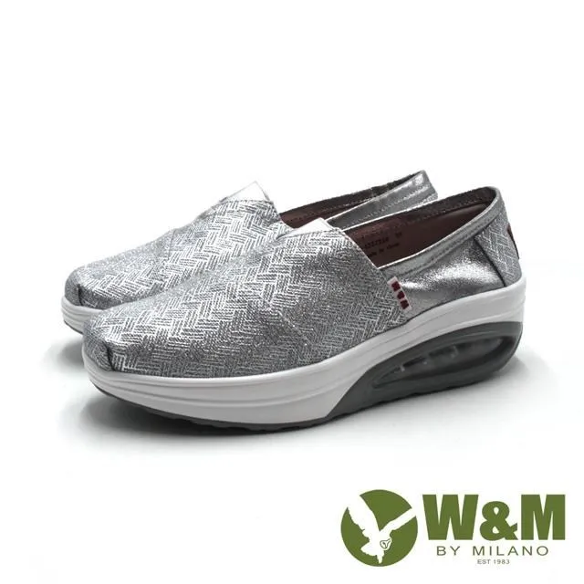 W&M(女)BOUNCE減壓氣墊款 增高厚底休閒鞋 女鞋-黑色(另有藍色) 歷史價格詳細信息