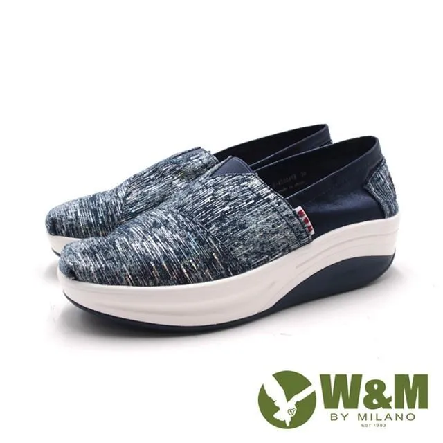 W&M BOUNCE 多色編織 厚底休閒女鞋-粉(另有灰、藍) 歷史價格詳細信息