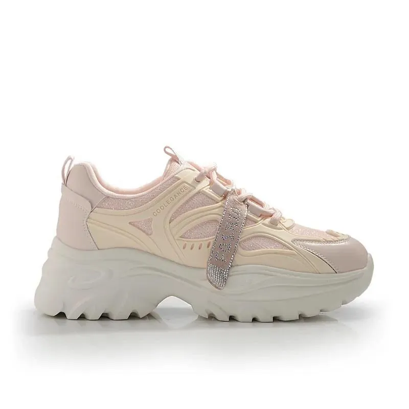 Keeley Ann 耀眼奪目 雅緻方型鑽飾尖頭跟鞋(0352585) 歷史價格詳細信息