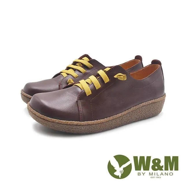 W&M(女)大圓頭日系踩腳式休閒 女鞋-米杏(另有萊姆黃) 歷史價格詳細信息