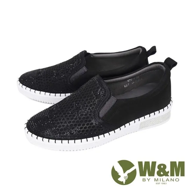 W&M(女)圓頭銀蔥內增高鞋 厚底鞋 自尊鞋-銀灰(另有黑) 歷史價格詳細信息