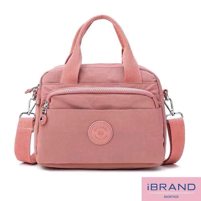 iBrand 輕盈防潑水多收納斜側背包 -藍色 MDS-8674 歷史價格詳細信息