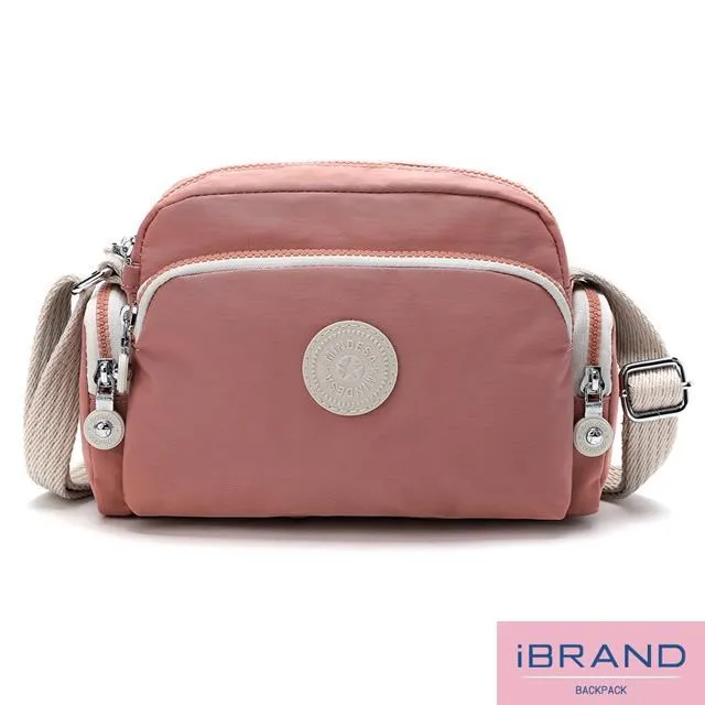 iBrand側背包 輕盈防潑水撞色實用托特包(多色任選) 歷史價格詳細信息