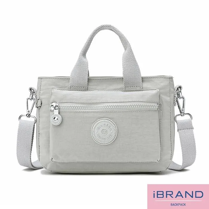 iBrand 輕巧防潑水尼龍口袋小後背包 -豆沙粉 MDS-8644 歷史價格詳細信息