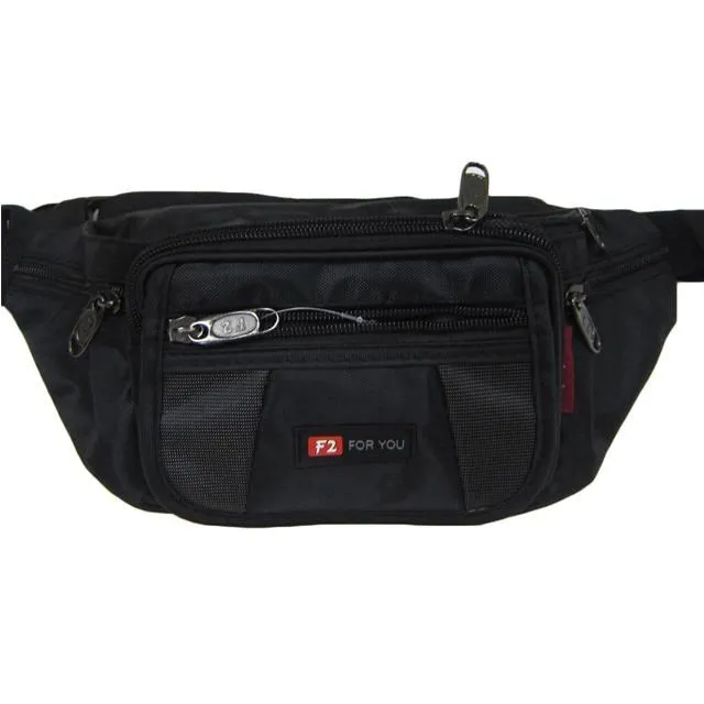 FOR-YOU 腰包小容量二層主袋+外袋=四層防水帆布材質休閒運動上班旅行 歷史價格詳細信息