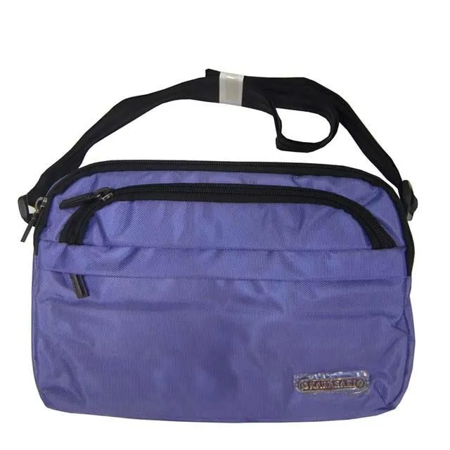 Kawasaki 斜側包中容量主袋+外袋共四層肩背斜側進口高單數超輕量 歷史價格詳細信息