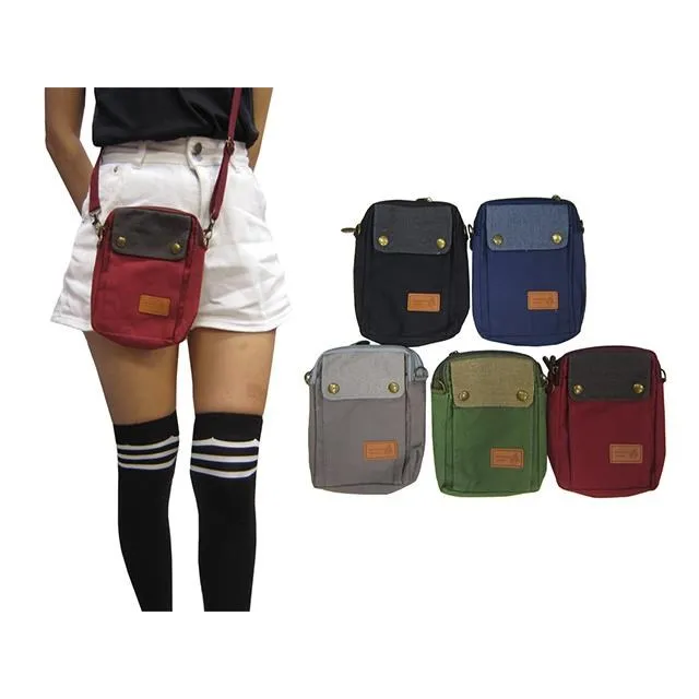 斜背包超小容量主袋+外袋共四層防水尼龍布內證件袋固定鑰匙鉤 歷史價格詳細信息