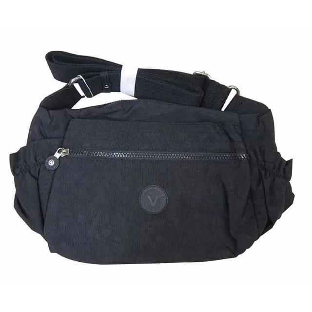 Veiamtino 斜側包進口專櫃扁包蓋式隨身肩背斜側超輕量防水尼龍包 歷史價格詳細信息