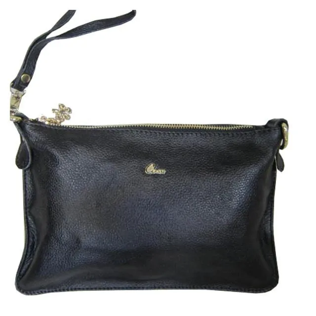 COSA 肩側包輕巧容量進口專櫃軟皮革三層主袋100%進口牛皮革包 歷史價格詳細信息