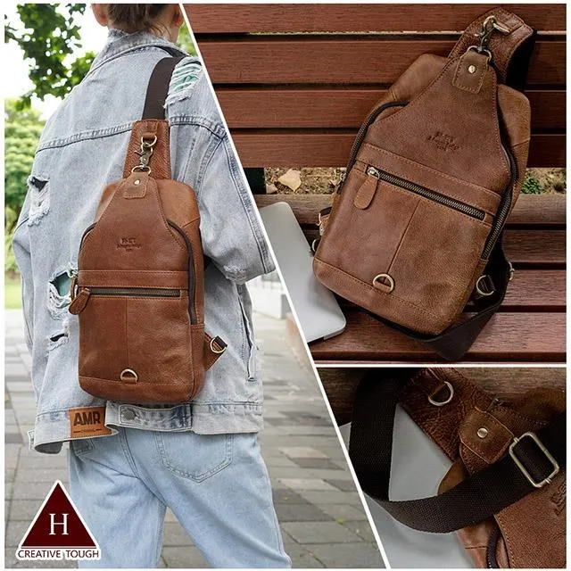 【H-CT】多夾層方型拉鍊真皮工作腰包-淺棕(RJ303) 歷史價格詳細信息