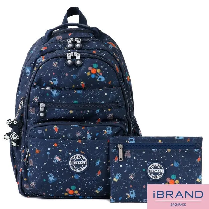 iBrand 經典百搭輕盈多口袋後背包 - 動物星球 TIB-S1604 歷史價格詳細信息