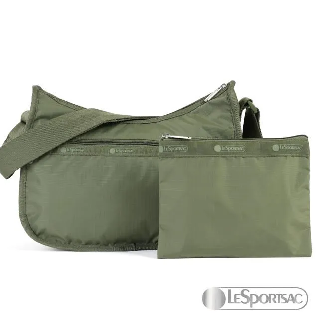 LeSportsac - Standard 側背水餃包/流浪包 (極簡黑) 7520P R086 歷史價格詳細信息