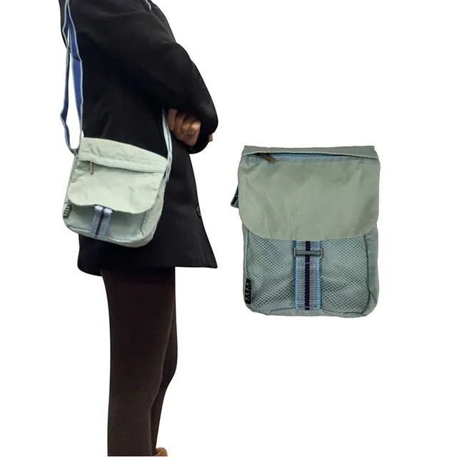 斜背包超小容量簡易防水尼龍布主袋+外袋共三層 歷史價格詳細信息