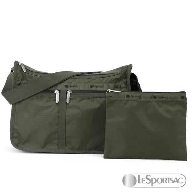 LeSportsac - Standard 雙口袋A4大書包-附化妝包 (極簡黑) 7507PB R086 歷史價格詳細信息