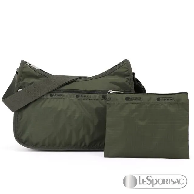 LeSportsac - Standard 側背水餃包/流浪包 (極簡黑) 7520P R086 歷史價格詳細信息