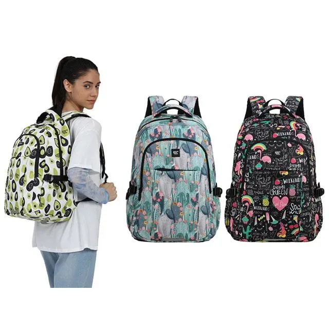 後背包大容量主袋+外袋共三層防水尼龍布可14吋電腦放A4資料夾 歷史價格詳細信息