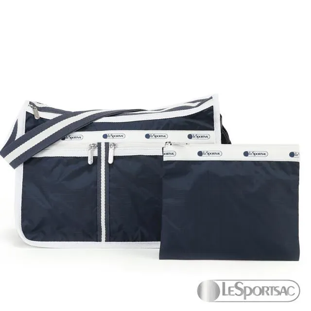 LeSportsac - Standard 雙口袋A4大書包-附化妝包 (極簡黑) 7507PB R086 歷史價格詳細信息