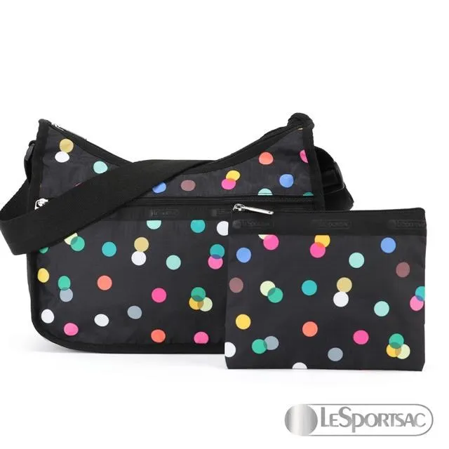 LeSportsac - Standard 側背水餃包/流浪包 -附化妝包 (復古花朵) 7520PB HB75 歷史價格詳細信息