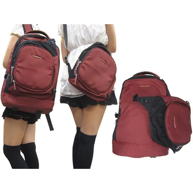 KAWASAKI 後背包中大容量可A4資料夾8吋平板20L容量MP3耳孔 歷史價格詳細信息