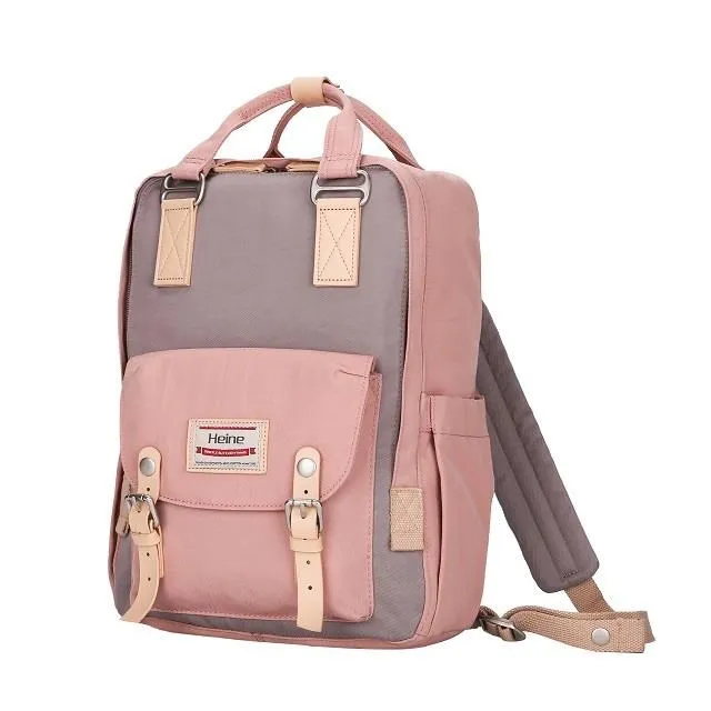 Heine海恩後背包 多功能收納時尚設計款 雙肩背包 旅行包 黑色 歷史價格詳細信息