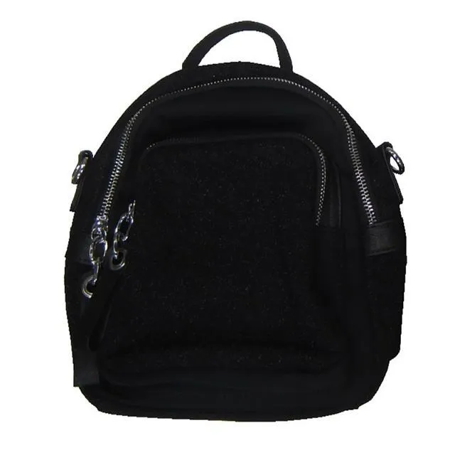 COUNT 後背包小容量U型大開口防水尼龍布+100%牛皮 歷史價格詳細信息