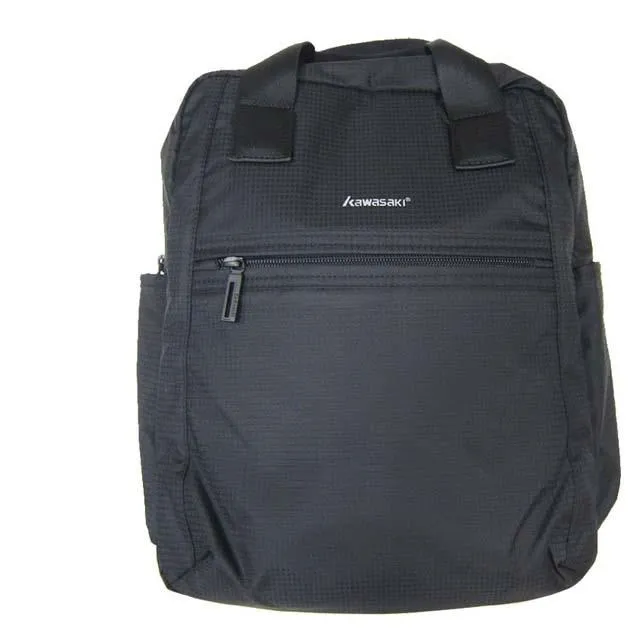 KAWASAKI 後背包中大容量可A4資料夾8吋平板20L容量MP3耳孔 歷史價格詳細信息