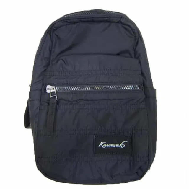 KAWASAKI 後背包中容量超輕防水尼龍布13吋電腦可A4資料夾水瓶外袋 歷史價格詳細信息