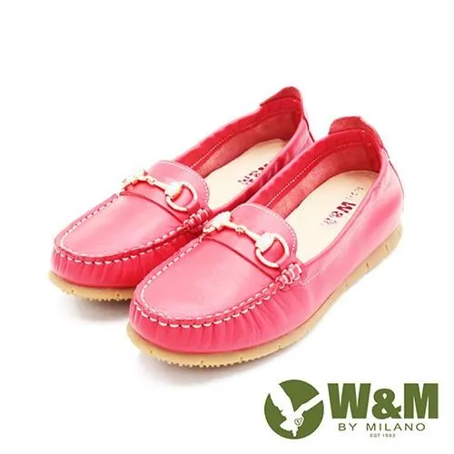 W&M(女)馬銜釦淑女樂福豆豆鞋 女鞋-深灰(另有深藍) 歷史價格詳細信息