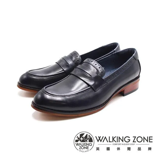 WALKING ZONE(女)全真皮花紋德比牛津鞋 女鞋－棕色(另有黑色.酒紅色) 歷史價格詳細信息