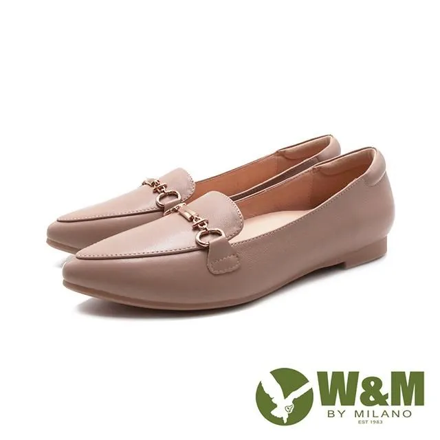 W&M(女)簡約風格樂福休閒鞋 女鞋-米色 歷史價格詳細信息