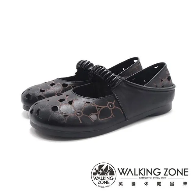 WALKING ZONE(女)大圓頭穆勒休閒拖鞋 女鞋-深藍 歷史價格詳細信息