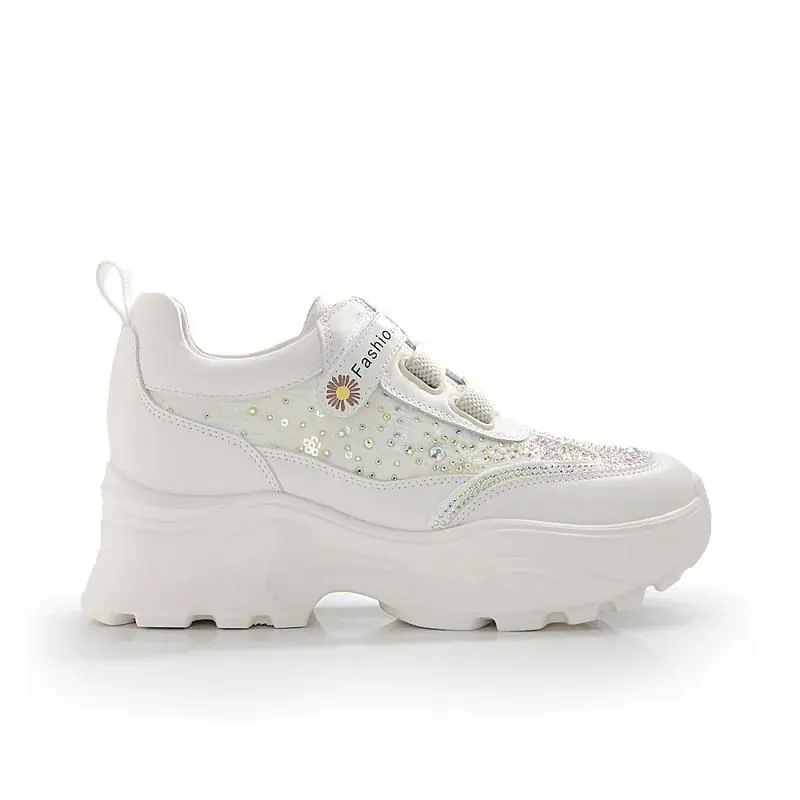 Keeley Ann水鑽方釦飛織休閒鞋(黑色476787410) 歷史價格詳細信息