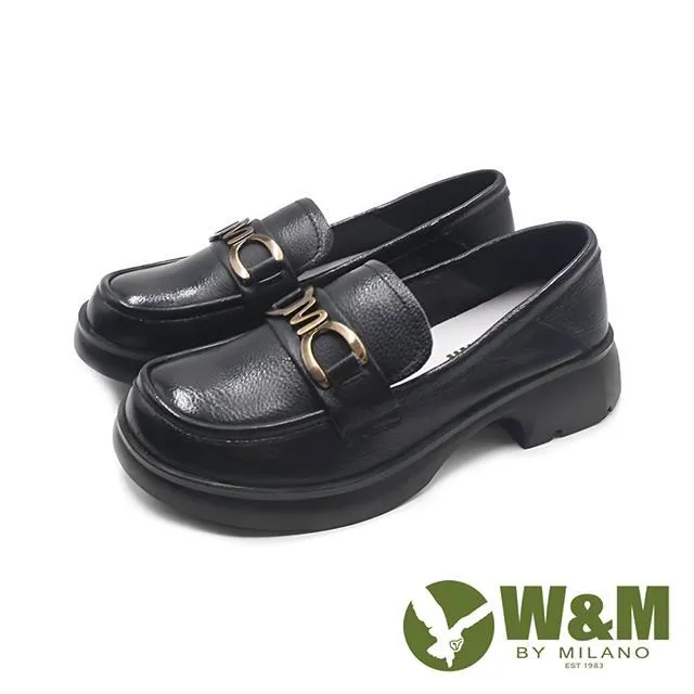 W&M 古典美 行雲圓扣厚底娃娃鞋 女鞋-黑(另有藍) 歷史價格詳細信息