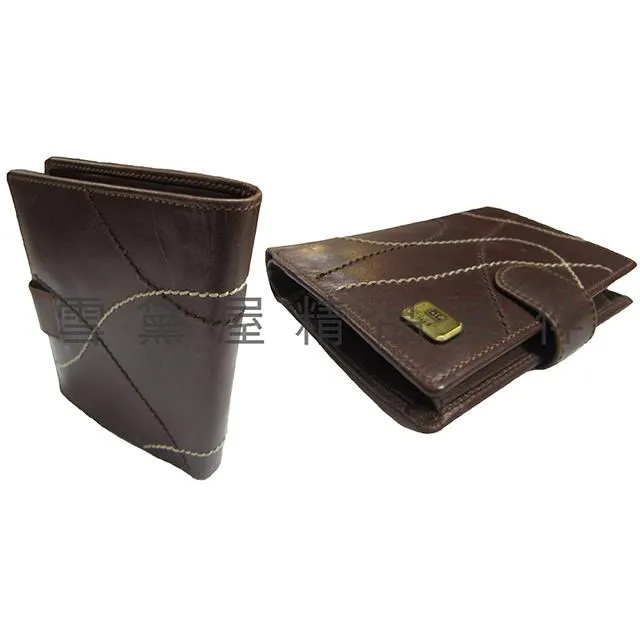 CL 中夾中性復古皮夾暗釦二折式主袋100%進口牛皮革材質輕巧大方中性款男女適用 歷史價格詳細信息