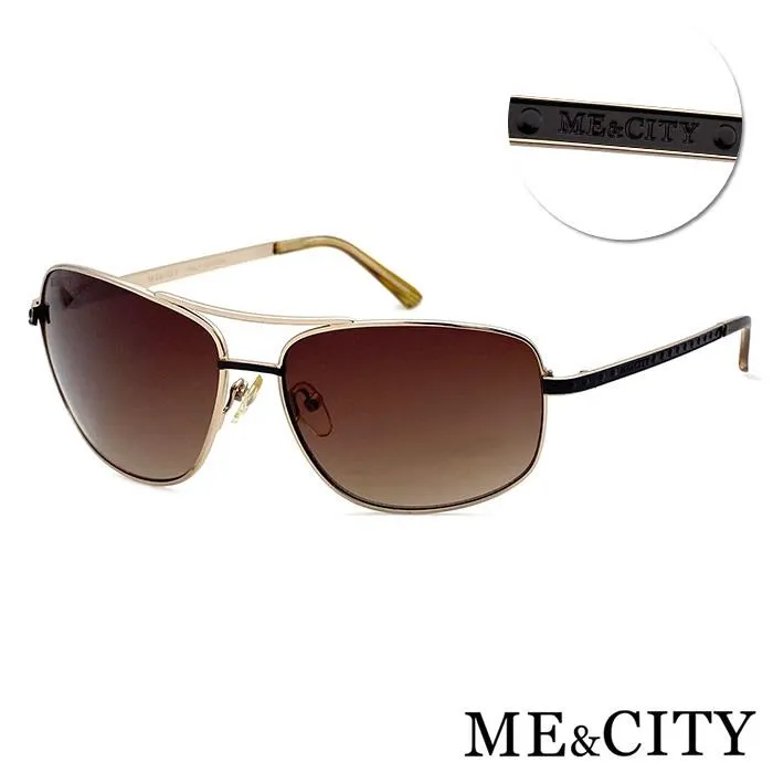 【SUNS】ME&CITY 傲氣飛行官金屬方框太陽眼鏡 抗UV400 (ME 1104 L01) 歷史價格詳細信息